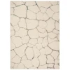 Safavieh Santorini Shag Cream / Multi SGG169 5 ft. 1 in. X 7 ft. 6 in. Rectangle Rug