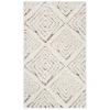 Safavieh Santorini Shag Cream / Multi SGG173 4 ft. X 6 ft. Rectangle Rug