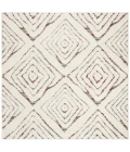 Safavieh Santorini Shag Cream / Multi SGG173 6 ft. 7 in. X 6 ft. 7 in. Square Rug