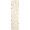 Safavieh Santorini Shag Cream / Multi SGG174 2 ft. X 8 ft. Runner Rug