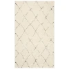 Safavieh Santorini Shag Cream / Multi SGG174 4 ft. X 6 ft. Rectangle Rug