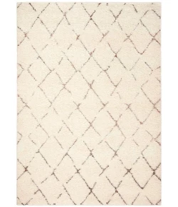Safavieh Santorini Shag Cream / Multi SGG174 9 ft. X 12 ft. Rectangle Rug