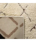 Safavieh Santorini Shag Cream / Multi SGG174 2 ft. X 8 ft. Runner Rug