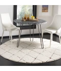 Safavieh Santorini Shag Cream / Multi SGG174 6 ft. 7 in. X 6 ft. 7 in. Round Rug