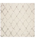 Safavieh Santorini Shag Cream / Multi SGG174 6 ft. 7 in. X 6 ft. 7 in. Square Rug