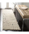 Safavieh Santorini Shag Cream / Multi SGG178 2 ft. X 8 ft. Runner Rug