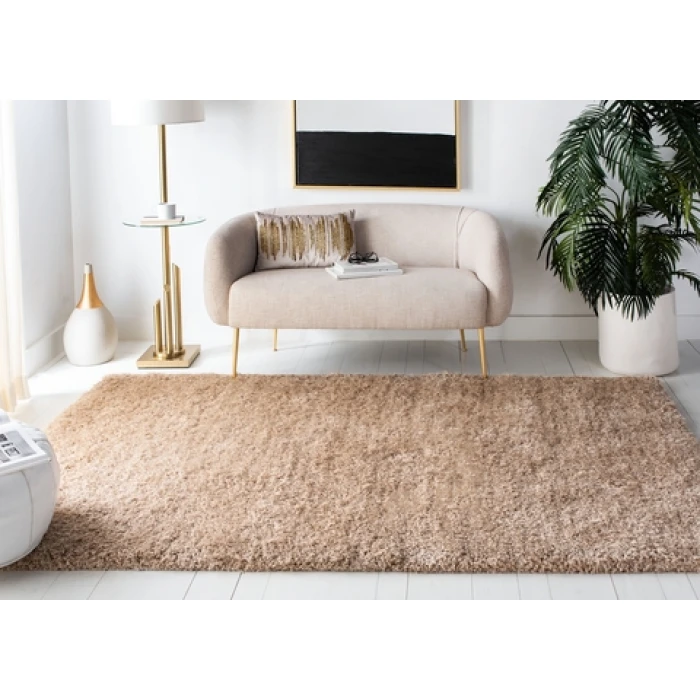 Safavieh Supreme Shag Beige SGS621 3 ft. X 5 ft. Rectangle Rug