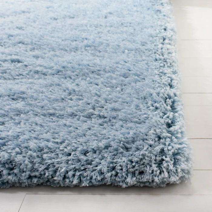 Safavieh Supreme Shag Light Blue SGS621 3 ft. X 5 ft. Rectangle Rug