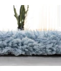 Safavieh Supreme Shag Light Blue SGS621 3 ft. X 5 ft. Rectangle Rug