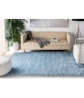 Safavieh Supreme Shag Light Blue SGS621 3 ft. X 5 ft. Rectangle Rug