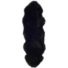 Safavieh Sheep Skin Midnight Black SHS121 2 ft. X 6 ft. Runner Rug