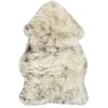 Safavieh Sheep Skin Ivory / Smoke Grey SHS121 2 ft. X 3 ft. Accent Rug