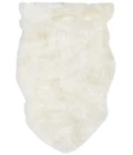 Safavieh Sheep Skin Natural / White SHS211 2 ft. X 3 ft. Accent Rug
