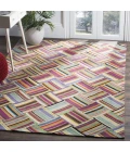 Safavieh Straw Patch Pink / Multi STP150 6 ft. X 9 ft. Rectangle Rug