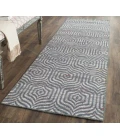 Safavieh Straw Patch Blue / Multi STP212 2 ft. 3 in. X 8 ft. Runner Rug