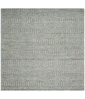 Safavieh Straw Patch Blue / Multi STP212 7 ft. X 7 ft. Square Rug