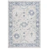 Safavieh Sunrise Grey / Blue Ivory SUN624 5 ft. 3 in. X 7 ft. 7 in. Rectangle Rug