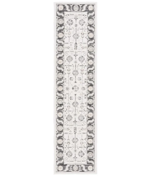 Safavieh Sunrise Ivory / Grey Black SUN627 2 ft. X 8 ft. Runner Rug