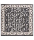 Safavieh Sunrise Ivory / Grey Black SUN627 6 ft. 7 in. X 6 ft. 7 in. Square Rug