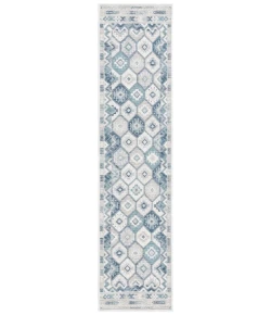 Safavieh Sunrise Grey / Blue Ivory SUN630 2 ft. X 8 ft. Runner Rug