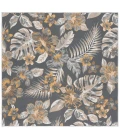 Safavieh Sunrise Ivory / Grey Gold SUN671 6 ft. 7 in. X 6 ft. 7 in. Square Rug