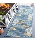 Safavieh Sunrise Ivory / Blue Gold SUN675 2 ft. X 8 ft. Runner Rug