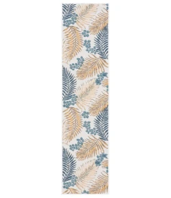 Safavieh Sunrise Ivory / Blue Gold SUN675 2 ft. X 8 ft. Runner Rug