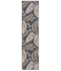 Safavieh Sunrise Ivory / Grey Black SUN675 2 ft. X 8 ft. Runner Rug