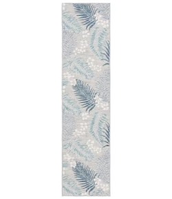 Safavieh Sunrise Grey / Blue Ivory SUN675 2 ft. X 8 ft. Runner Rug