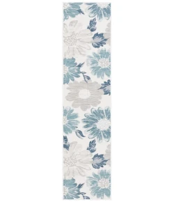 Safavieh Sunrise Ivory / Blue Grey SUN689 2 ft. X 8 ft. Runner Rug