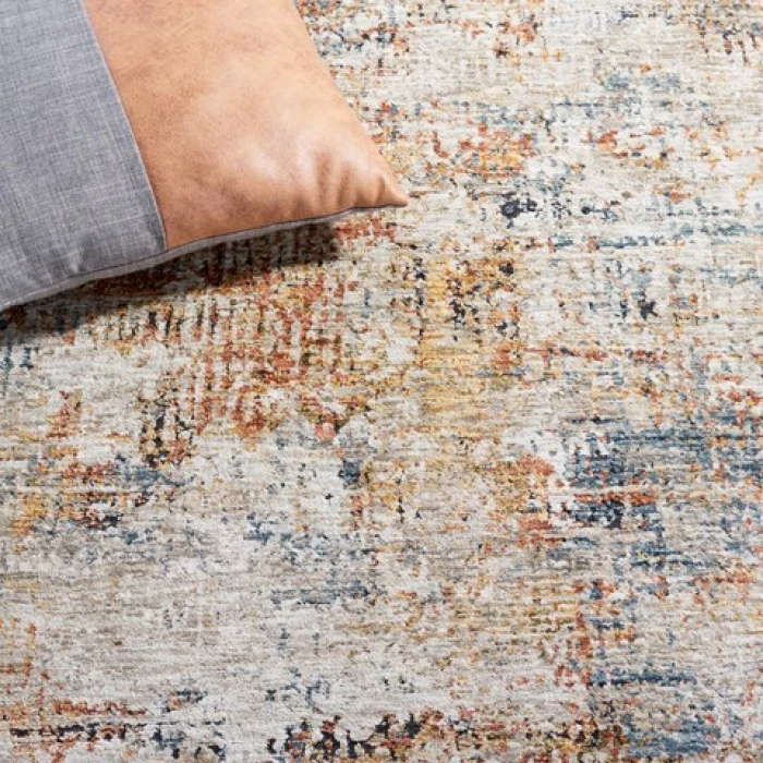 Safavieh Silverado Rust / Blue SVD102 6 ft. 4 in. X 6 ft. 4 in. Square Rug