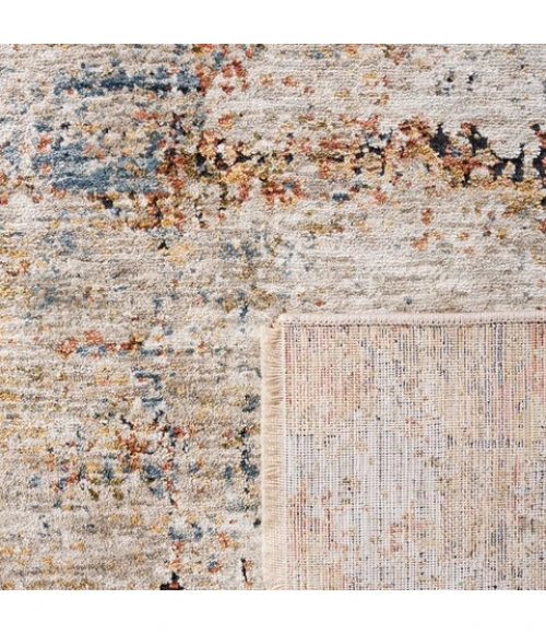 Safavieh Silverado Rust / Blue SVD102 6 ft. 4 in. X 6 ft. 4 in. Square Rug