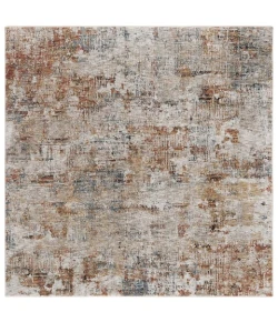 Safavieh Silverado Rust / Blue SVD102 6 ft. 4 in. X 6 ft. 4 in. Square Rug