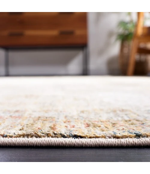 Safavieh Silverado Ivory / Gold SVD104 6 ft. 4 in. X 6 ft. 4 in. Square Rug