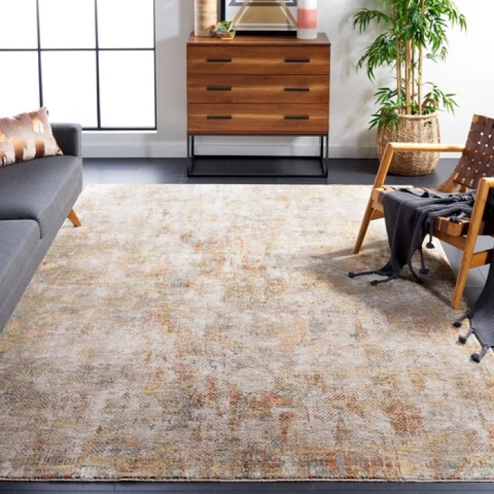 Safavieh Silverado Ivory / Gold SVD104 4 ft. X 6 ft. Rectangle Rug