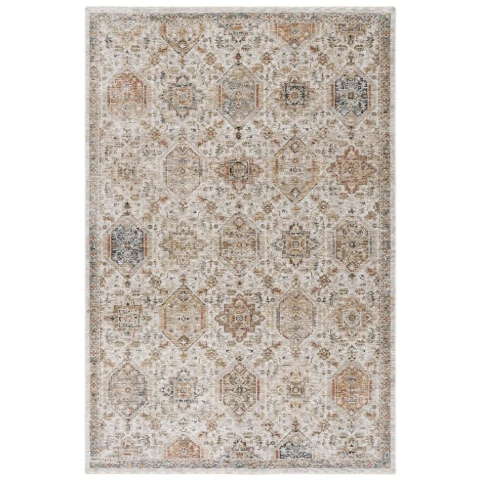 Safavieh Silverado Ivory / Rust SVD108 9 ft. X 12 ft. Rectangle Rug
