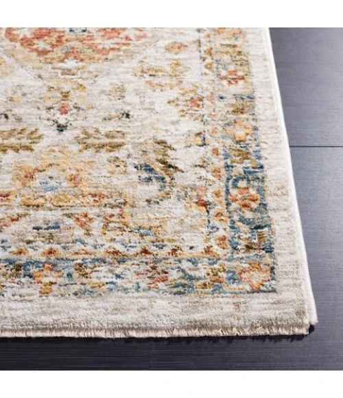 Safavieh Silverado Ivory / Rust SVD108 6 ft. 4 in. X 6 ft. 4 in. Square Rug