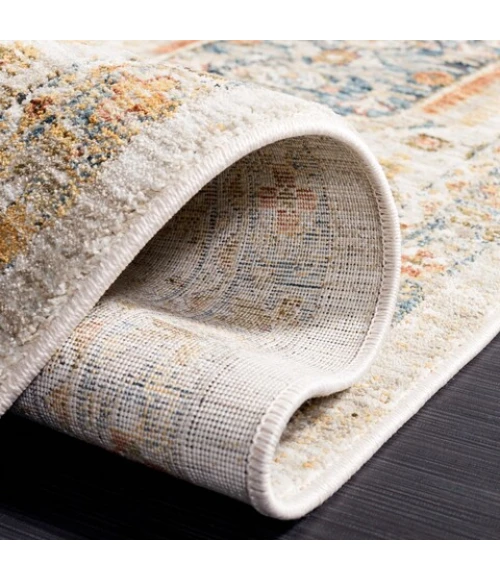 Safavieh Silverado Ivory / Rust SVD108 6 ft. 4 in. X 6 ft. 4 in. Square Rug