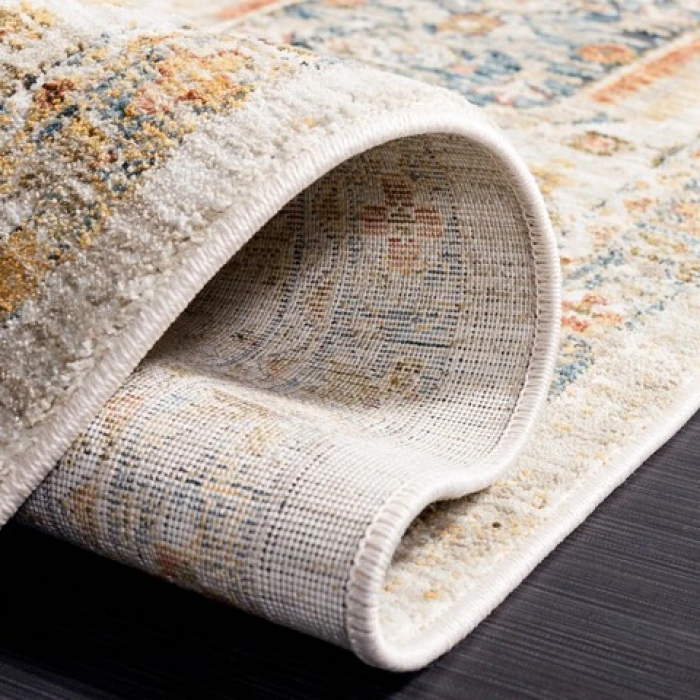 Safavieh Silverado Ivory / Rust SVD108 9 ft. X 12 ft. Rectangle Rug