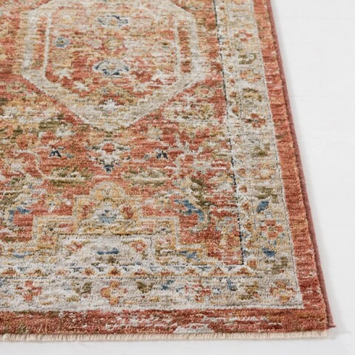 Safavieh Silverado Rust / Blue SVD108 8 ft. X 10 ft. Rectangle Rug