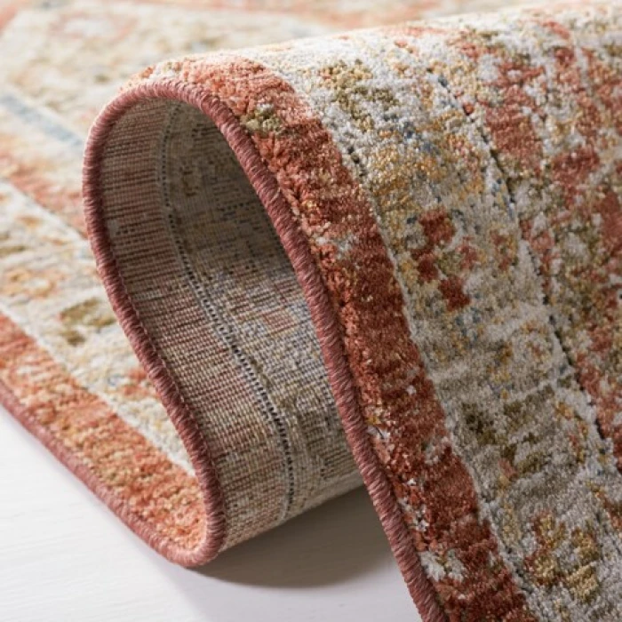 Safavieh Silverado Rust / Blue SVD108 8 ft. X 10 ft. Rectangle Rug
