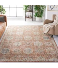 Safavieh Silverado Rust / Blue SVD108 4 ft. X 6 ft. Rectangle Rug