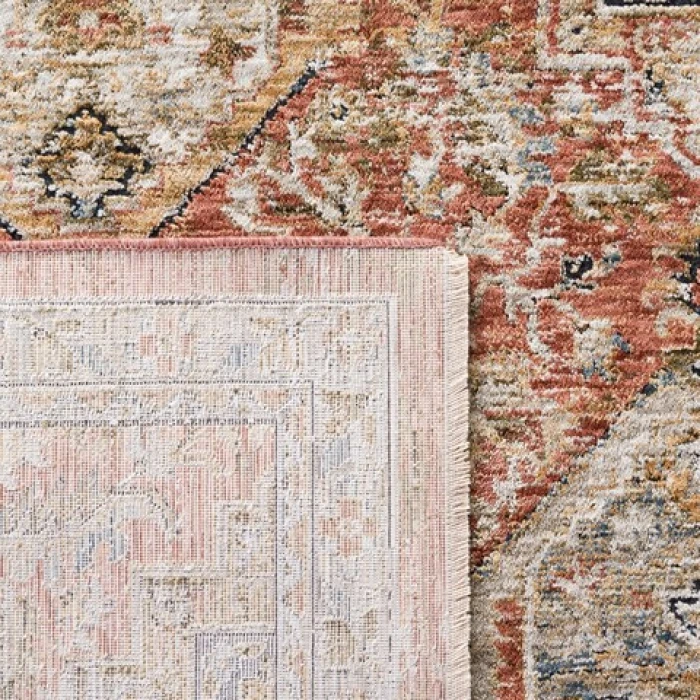 Safavieh Silverado Rust / Blue SVD108 8 ft. X 10 ft. Rectangle Rug