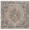 Safavieh Silverado Ivory / Blue SVD110 6 ft. 4 in. X 6 ft. 4 in. Square Rug