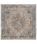 Safavieh Silverado Ivory / Blue SVD110 6 ft. 4 in. X 6 ft. 4 in. Square Rug