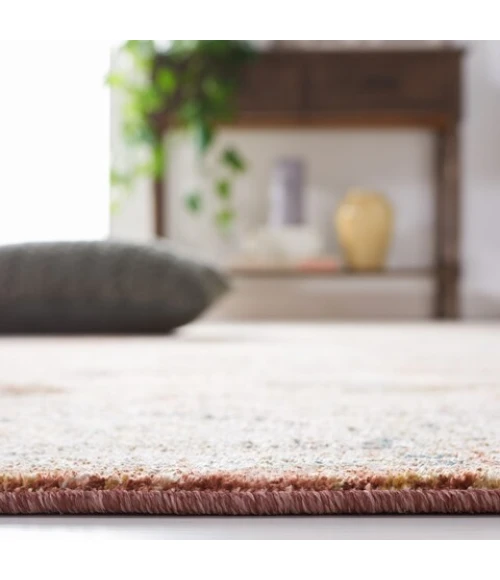 Safavieh Silverado Rust / Blue SVD110 4 ft. X 6 ft. Rectangle Rug