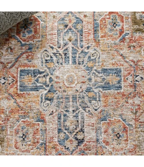 Safavieh Silverado Sage / Blue SVD110 6 ft. 4 in. X 6 ft. 4 in. Square Rug