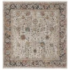 Safavieh Silverado Ivory / Rust SVD112 6 ft. 4 in. X 6 ft. 4 in. Square Rug