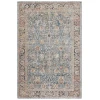 Safavieh Silverado Blue / Rust SVD112 4 ft. X 6 ft. Rectangle Rug