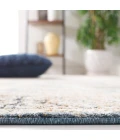 Safavieh Silverado Blue / Rust SVD112 6 ft. 4 in. X 6 ft. 4 in. Round Rug